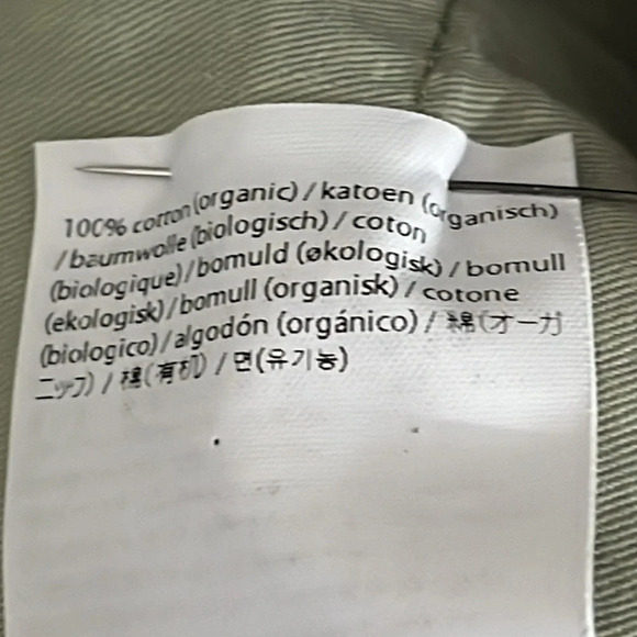 Amendi Gunnar in Green Organic Cotton Pleat Front Button Fly Pants - NWPT - 33 - Picture 10 of 12